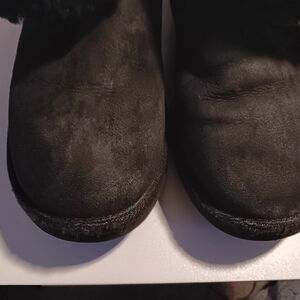 UGG Black Fleece Lined Footwear